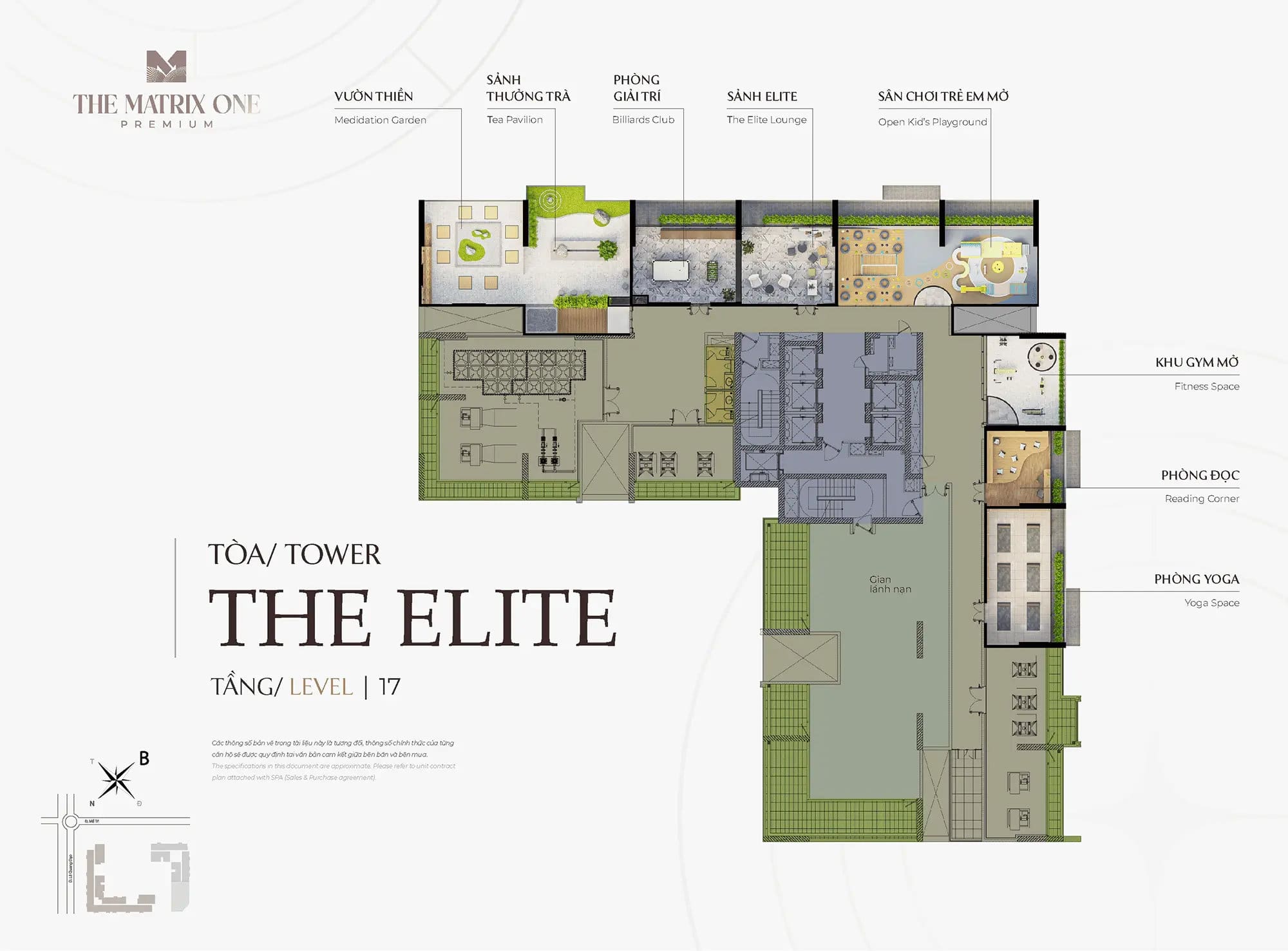 Chung cư phía Tây Hà Nội: Điểm sáng của thị trường, cơ hội mới cho nhà đầu tư 5 Mặt bằng điển hình Tầng 17 - Tòa The Elite