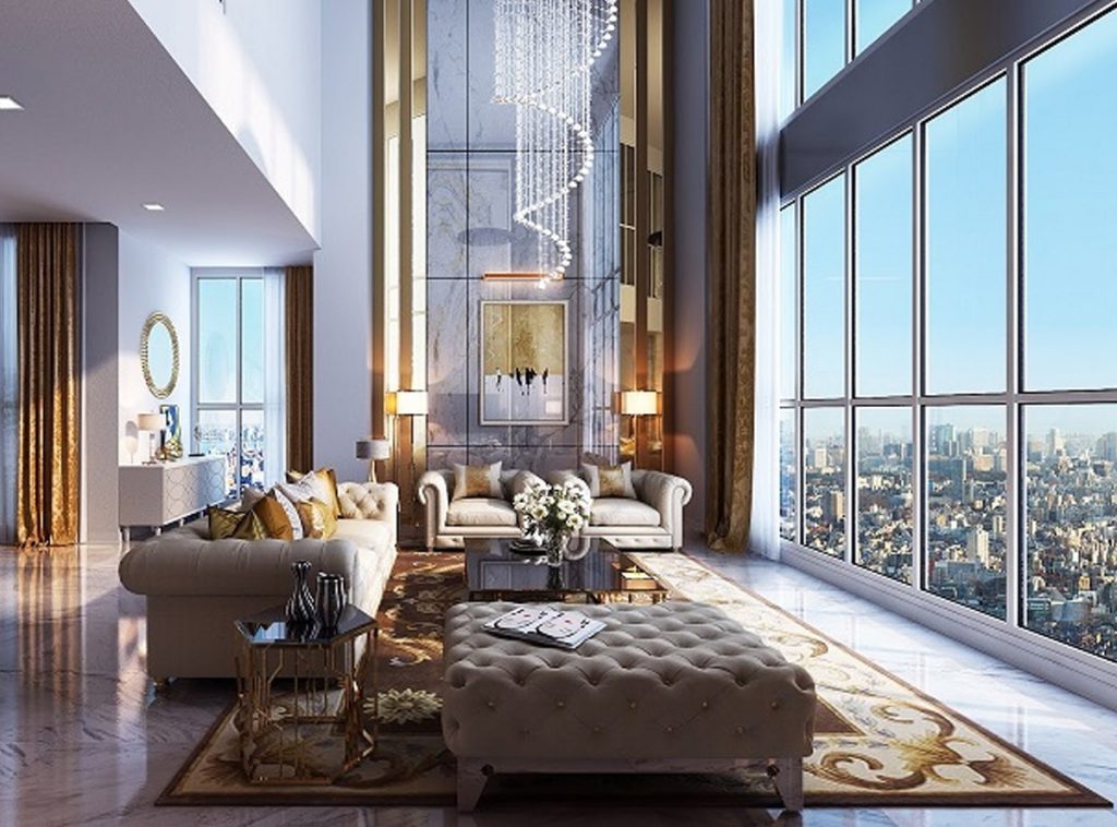 Mặt bằng The Matrix One Premium - Chủ đầu tư MIK Group 29 Phối cảnh căn hộ Penthouse The Matrix Premium